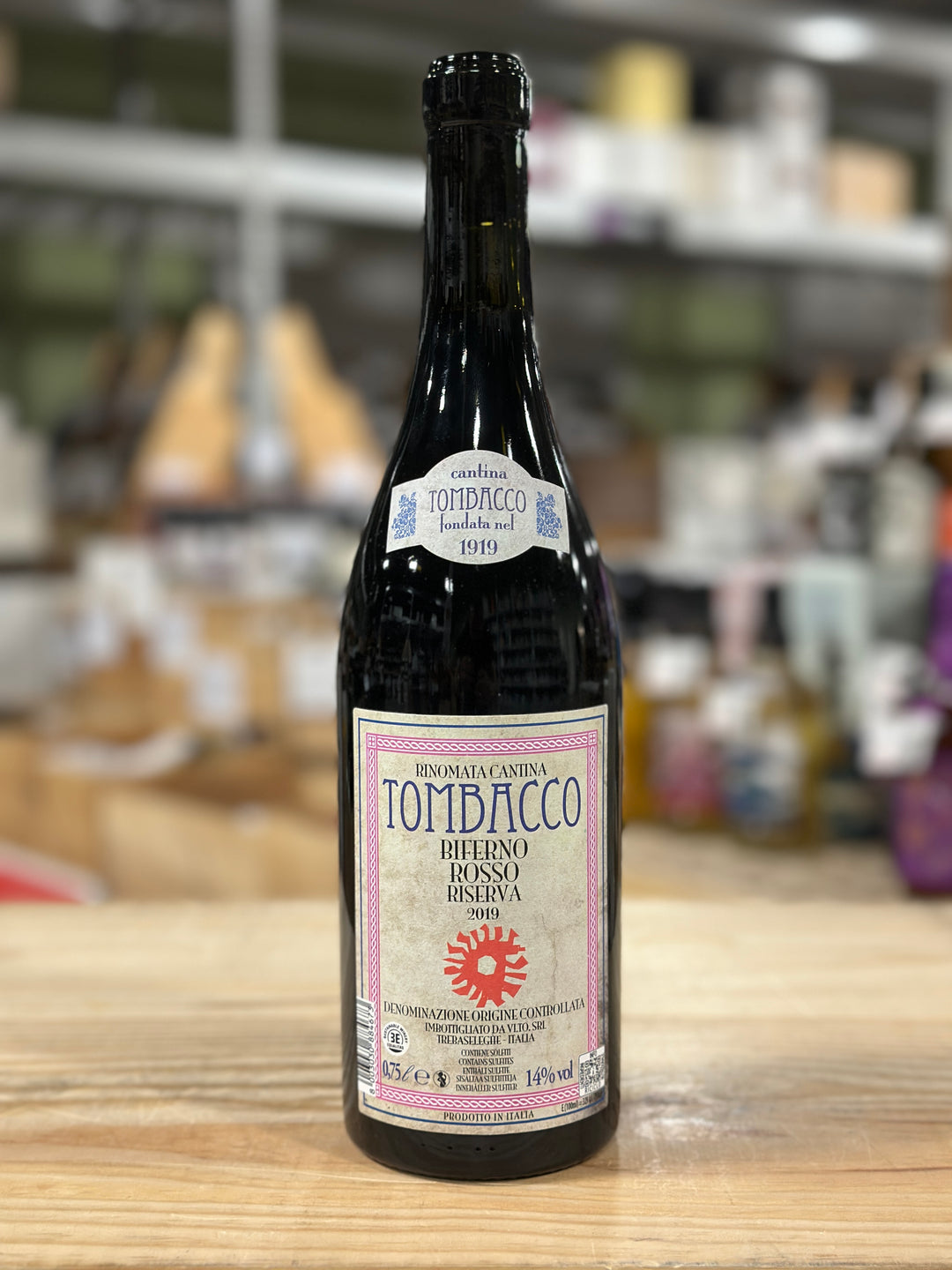Cantina Tombacco Biferno Rosso Riserva DOC Molise, Italy