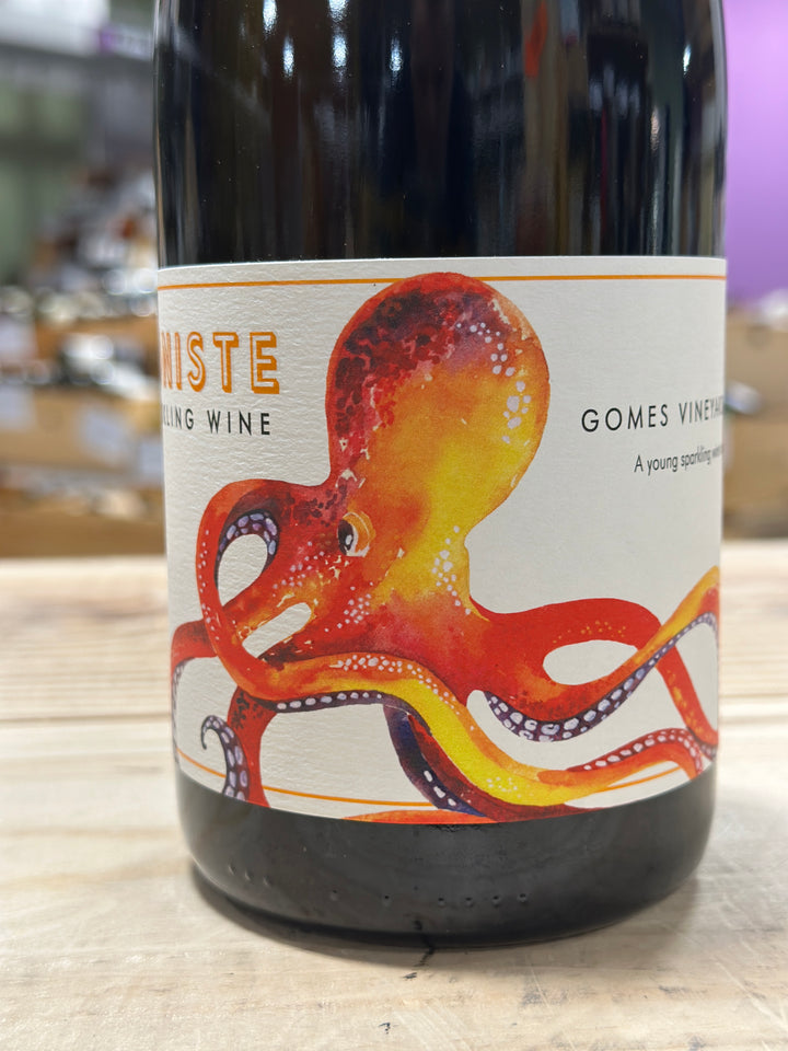 Carboniste Octopus Sparkling Albarino Gomes Vineyard CA, USA