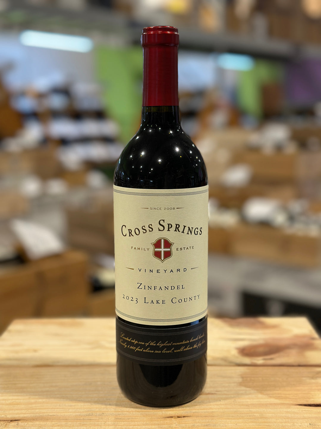Cross Springs Zinfandel Lake County, CA USA