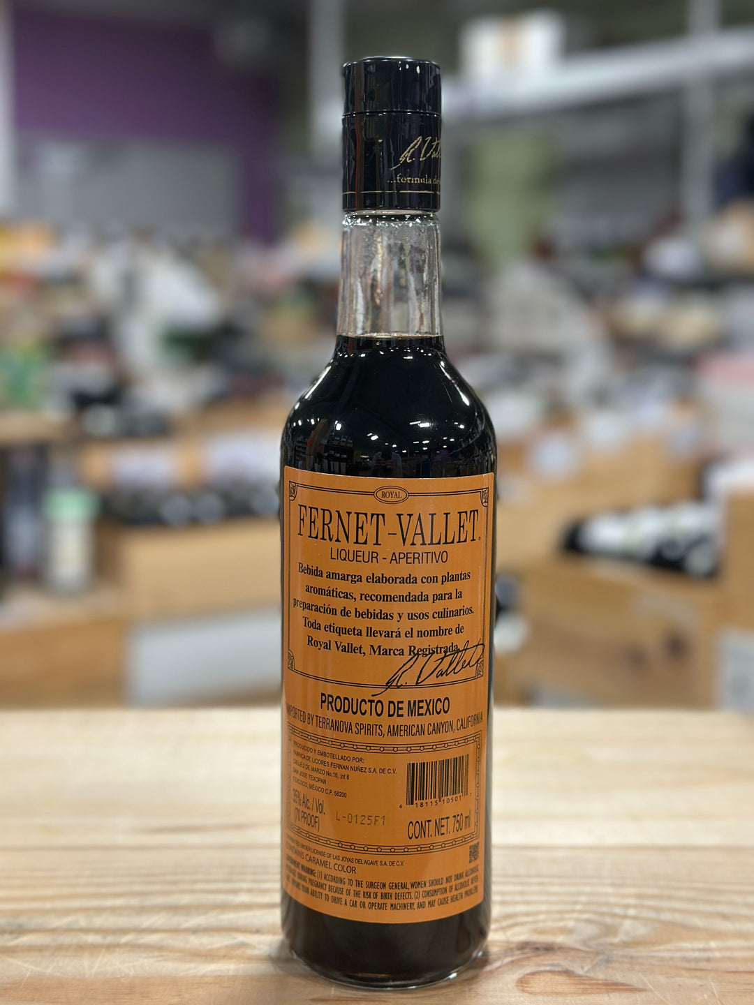 Fernet Vallet Liqueur