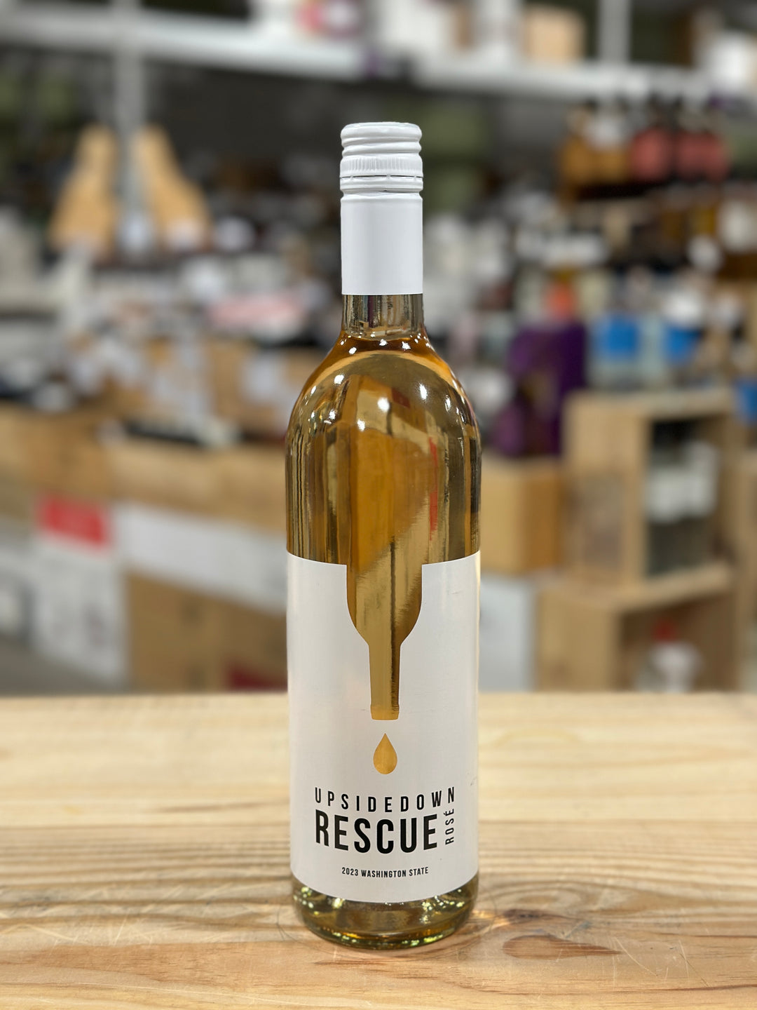 Upside Down Wines Rescue Rose of Nebbiolo Coyote Vyd Washington USA