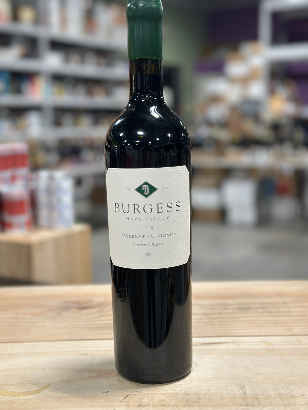 Burgess 'Sorenson's Reserve' Cabernet Sauvignon Napa Valley, USA