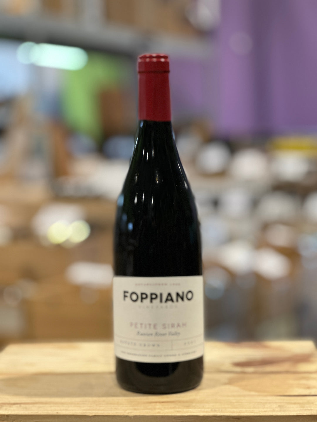 Foppiano Vineyards Petite Sirah Russian River Valley, CA USA