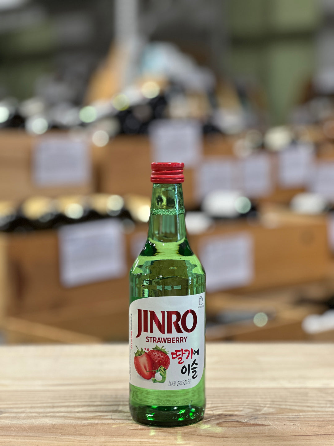 Jinro Strawberry Soju South Korea 375ml