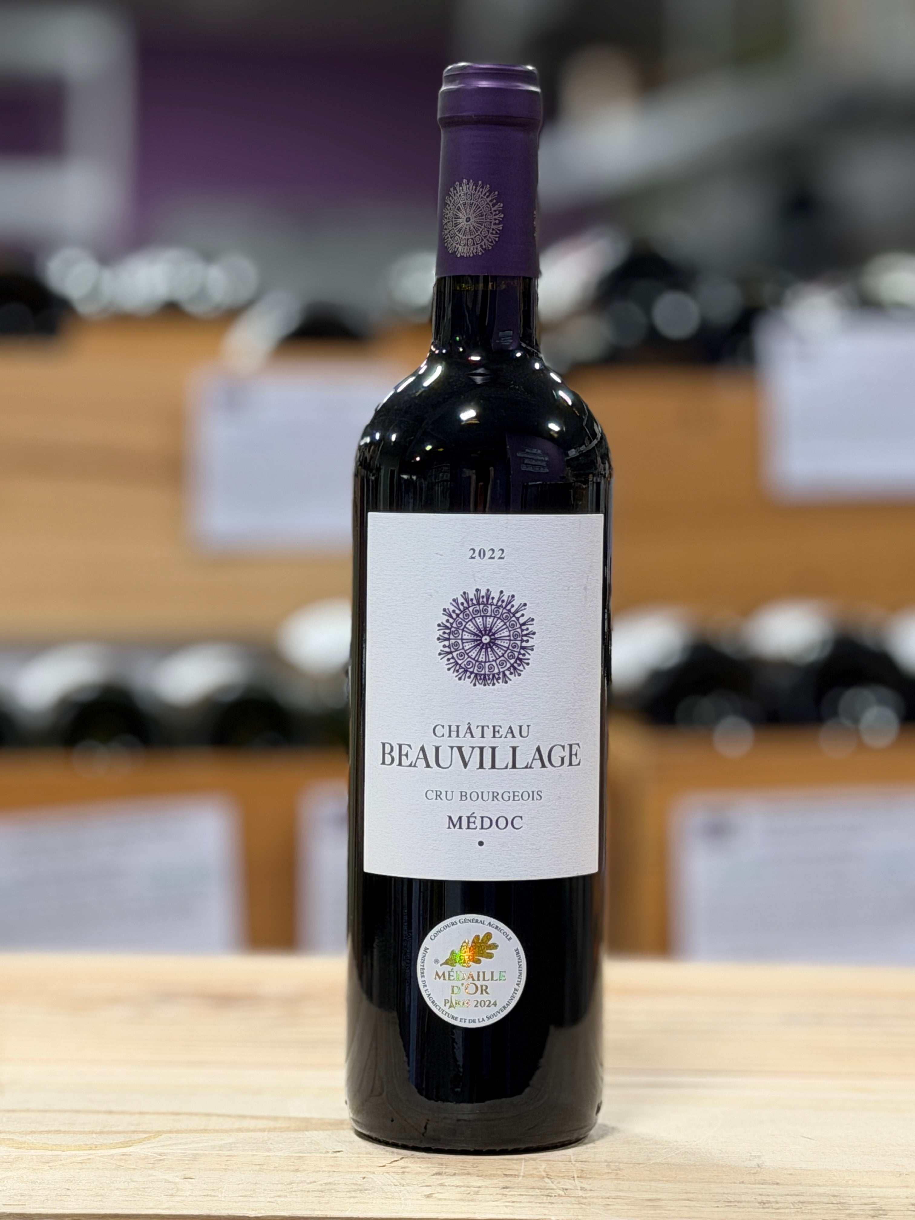 Château Beauvillage Médoc Cru Bourgeois Bordeaux, France – Bin