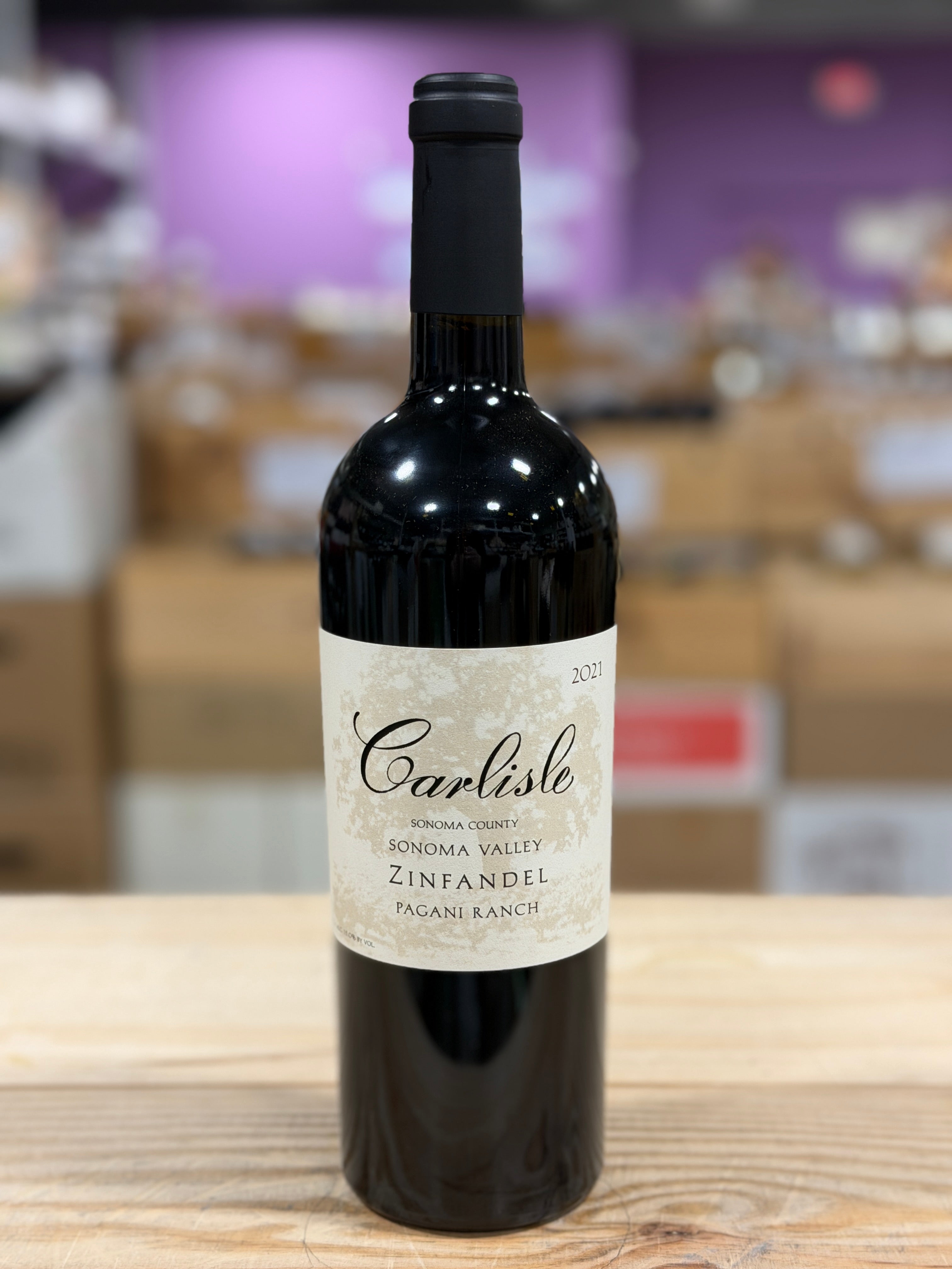 ballaholic Champion バーガンディ L Carlisle Winery & Vineyards Zinfandel Pagani Ranch, Sonoma, CA USA