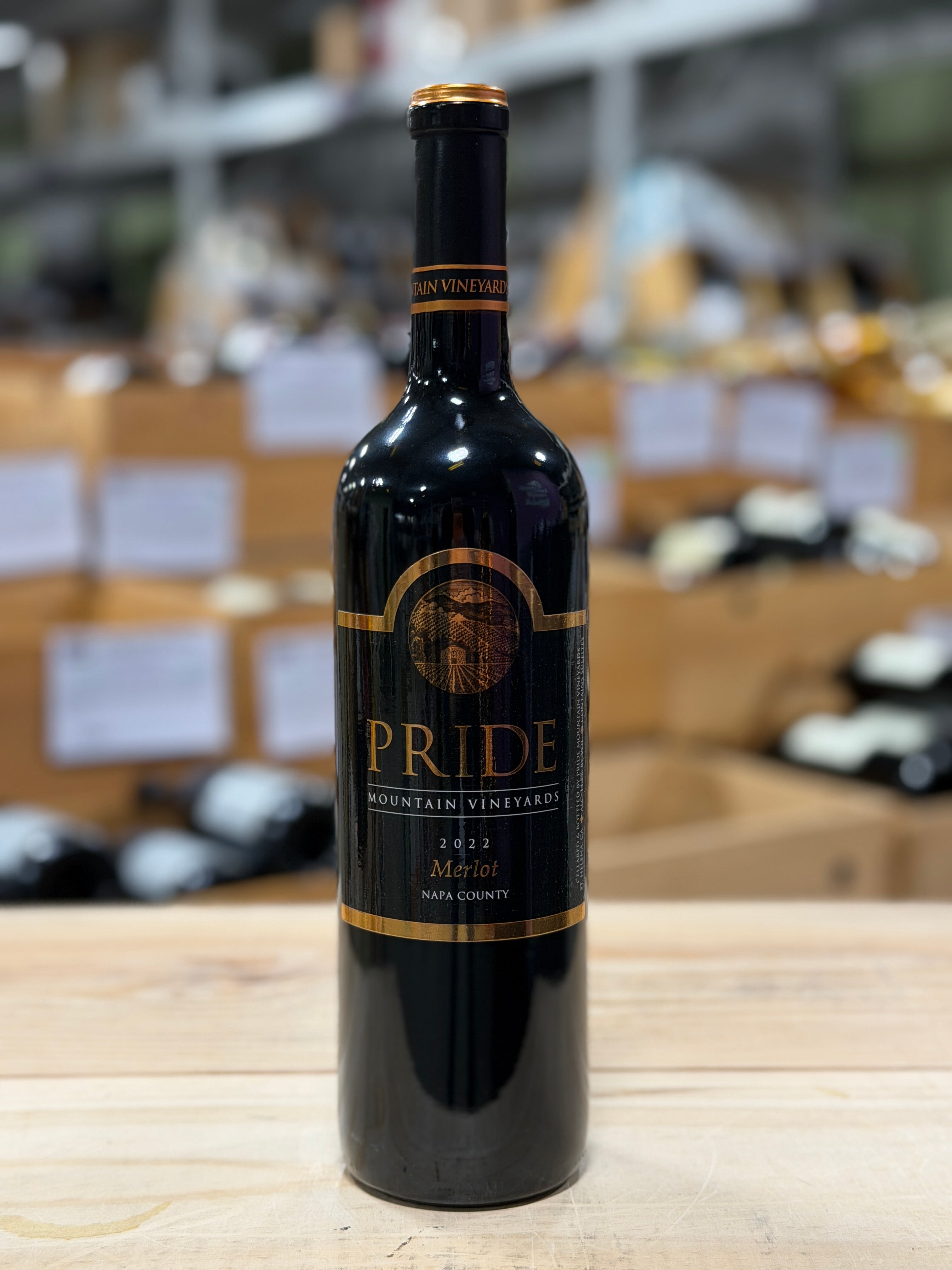 Pride Mountain Vineyards Merlot Napa Valley, CA USA – Bin Ends