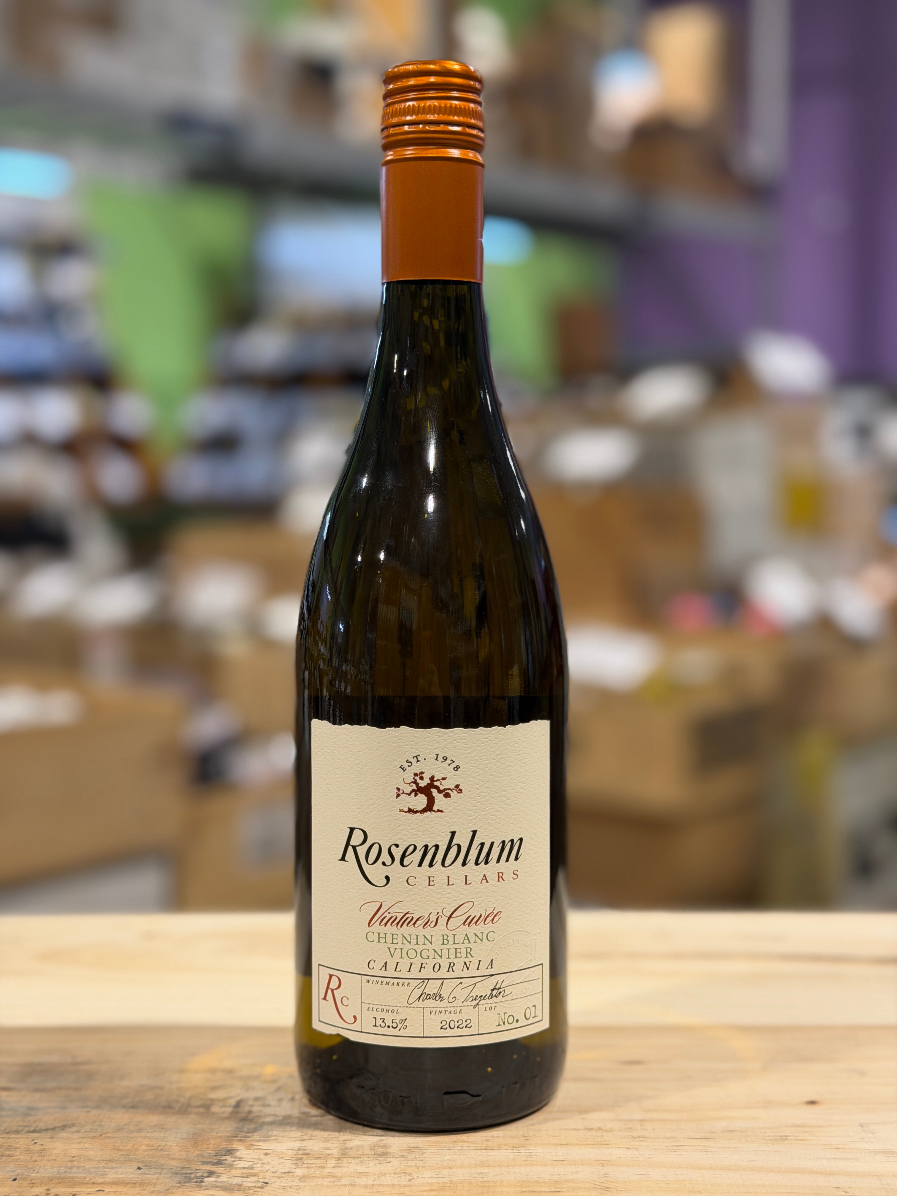 wehlener nonnenberg 1986er ワイン Rosenblum Cellars Chenin Blanc Viognier - California – Bin Ends