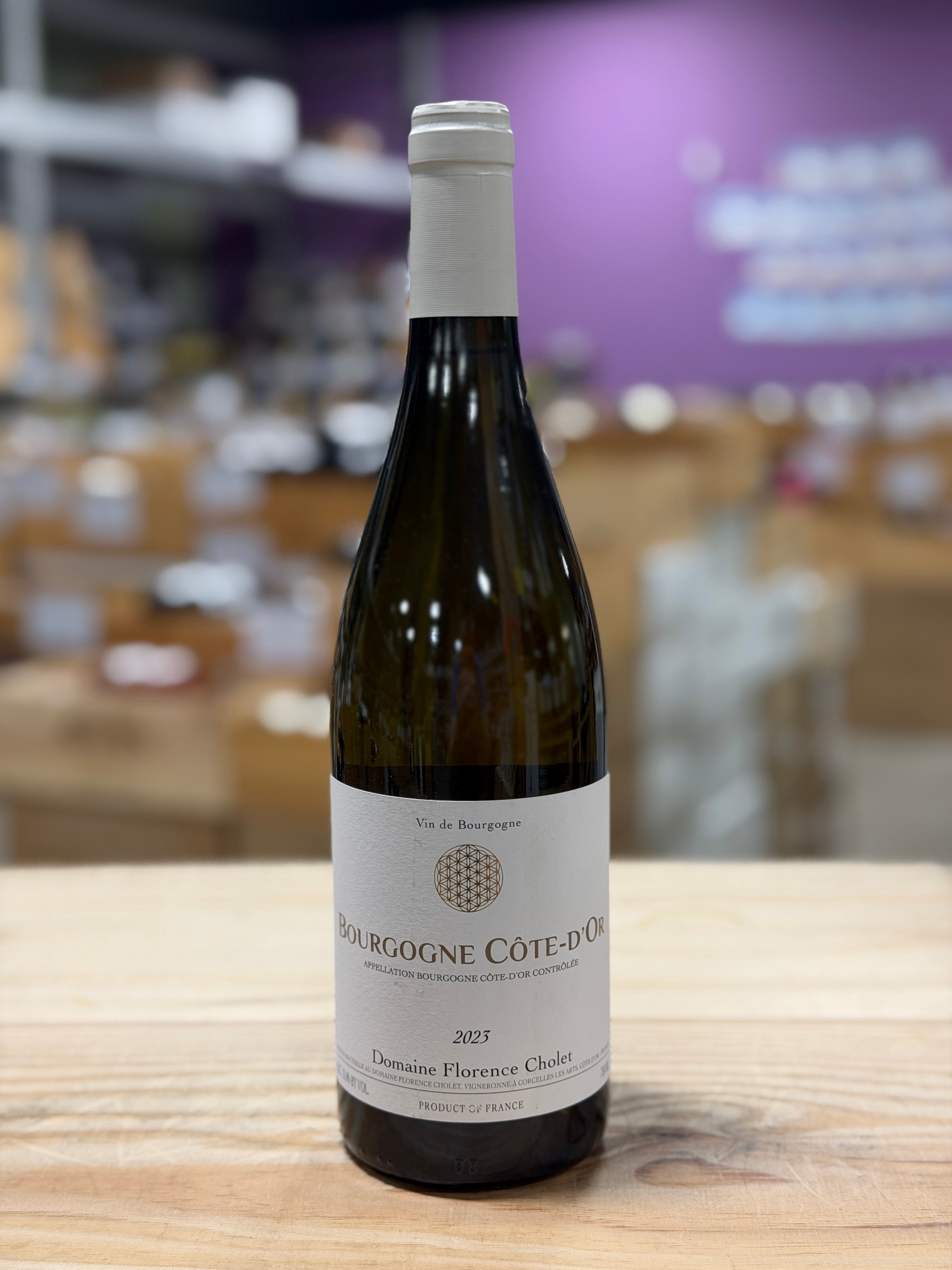Domaine Florence Cholet Bourgogne Cote d'Or Blanc Burgundy ...