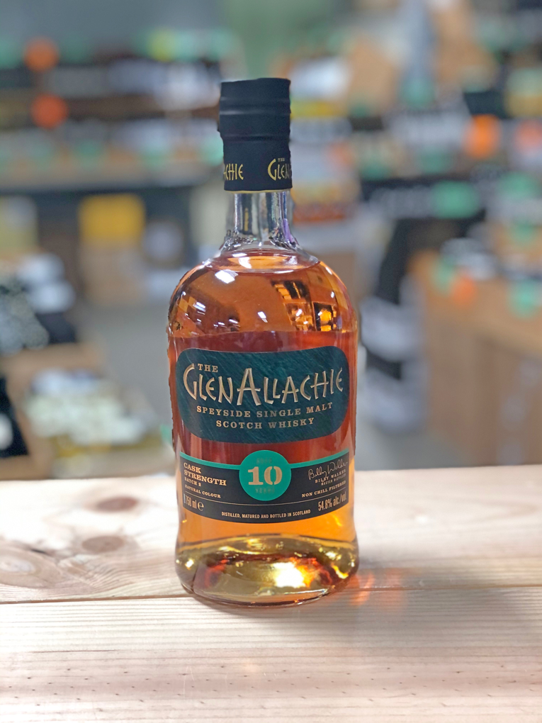 GlenAllachie 10-Year-Old Cask Strength Batch 2 Single Malt Scotch