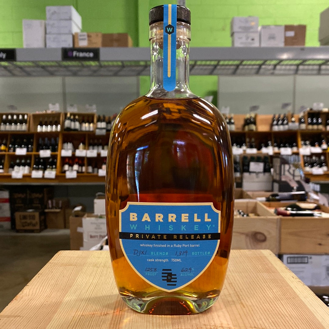 Barrell Bourbon Private Release Finished in a Ruby Port Barrel DJX1 62.9% ABV