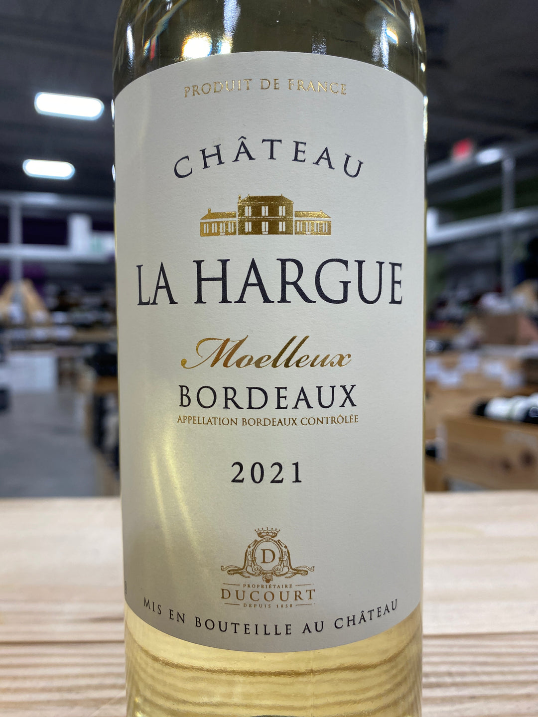 Chateau La Hargue Bordeaux Blanc Moelleux - Bordeaux, France