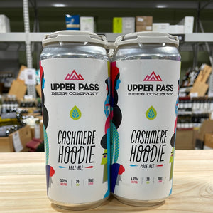 Upper Pass Cashmere Hoodie Pale Ale 4 Pk Cans