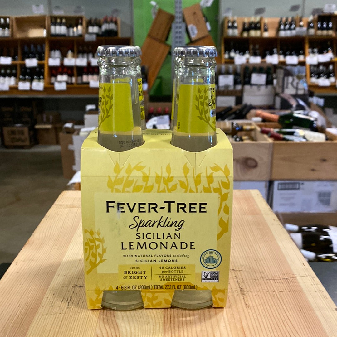 Fever Tree Sicilian Lemonade 4 Pk