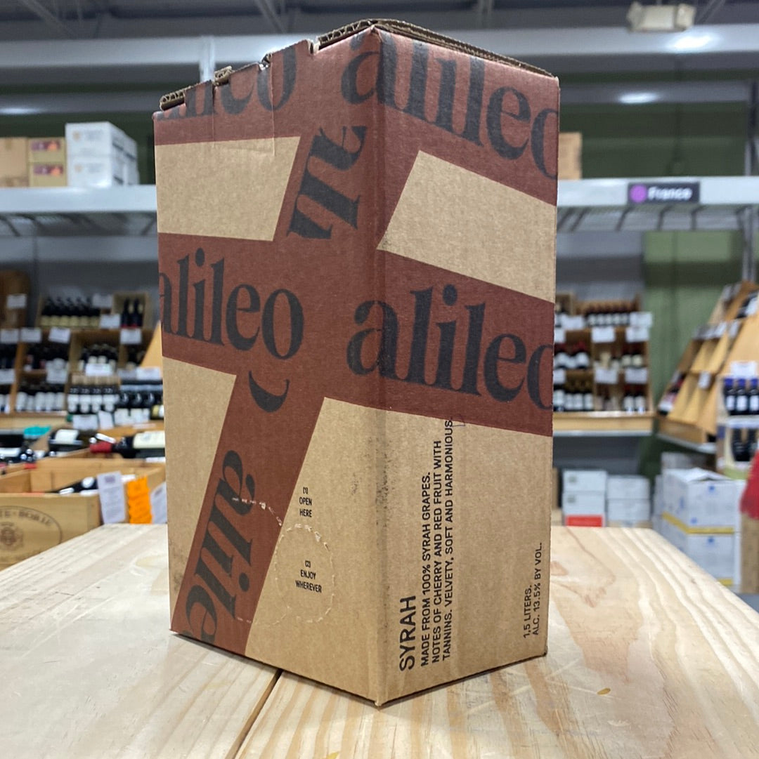 Alileo Syrah- Sicily, Italy 1.5L Bag In Box
