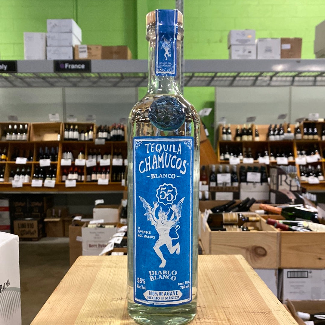 Chamucos Tequila Diablo Blanco Tequila 100% de Agave