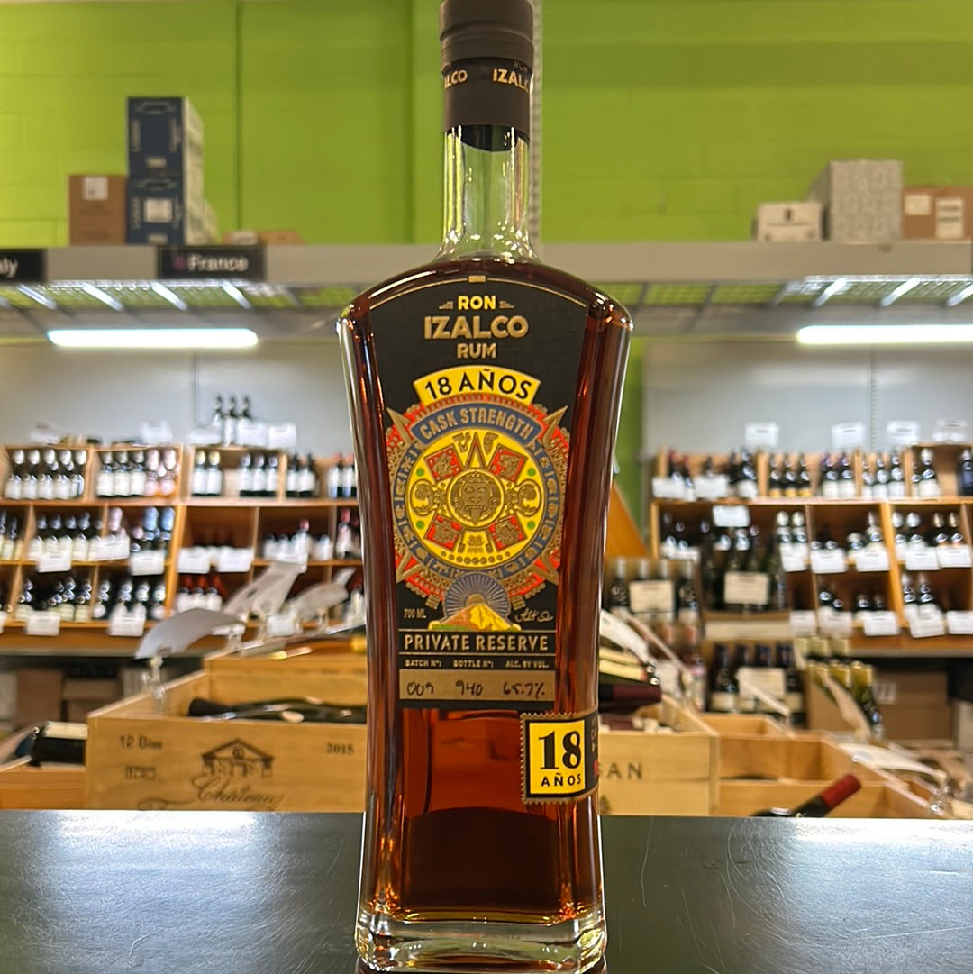 Ron Izalco 18 Year Private Reserve Cask Strength Rum