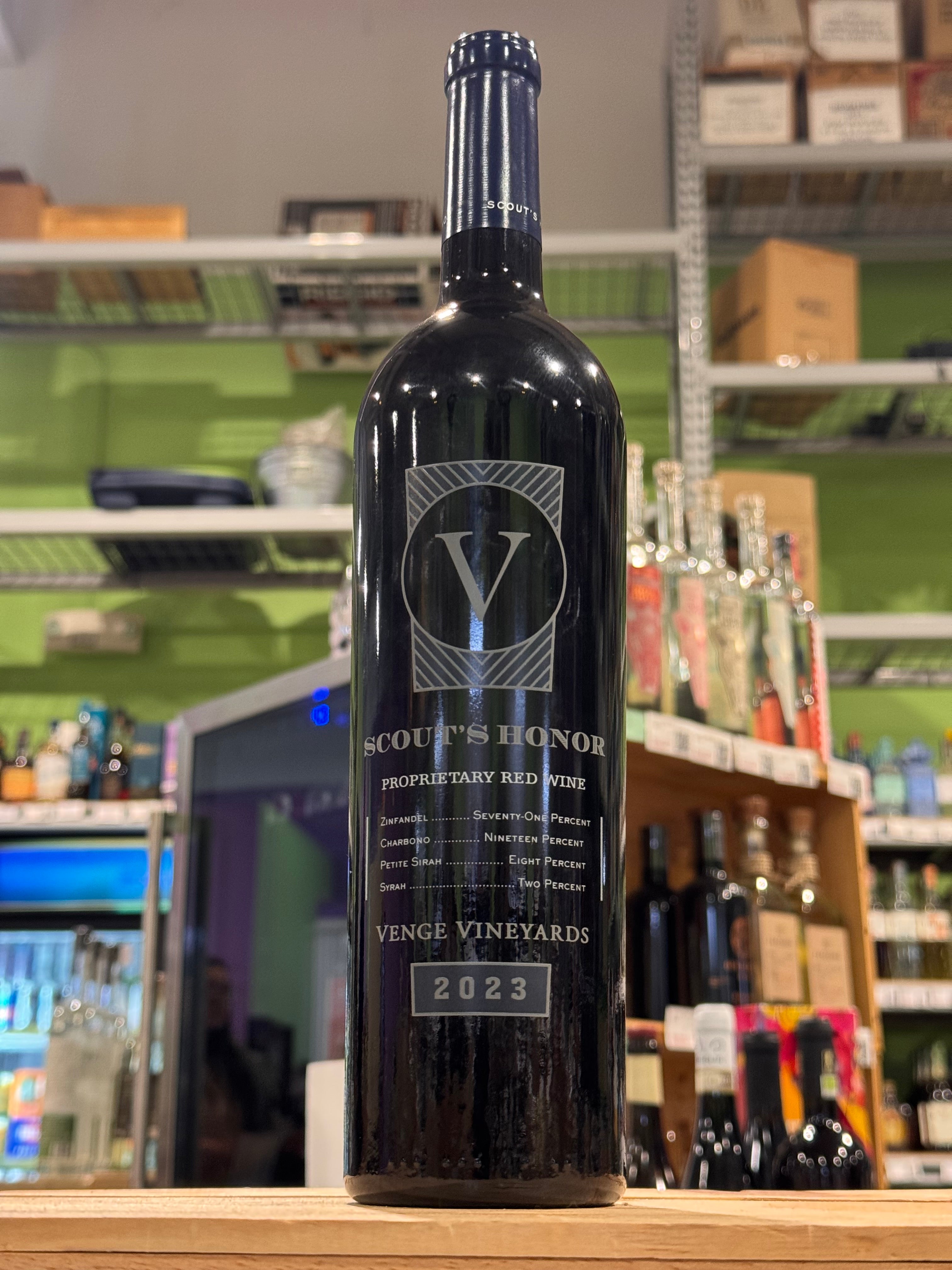 Venge Vineyards Scout's Honor North Coast, CA – Bin Ends Great