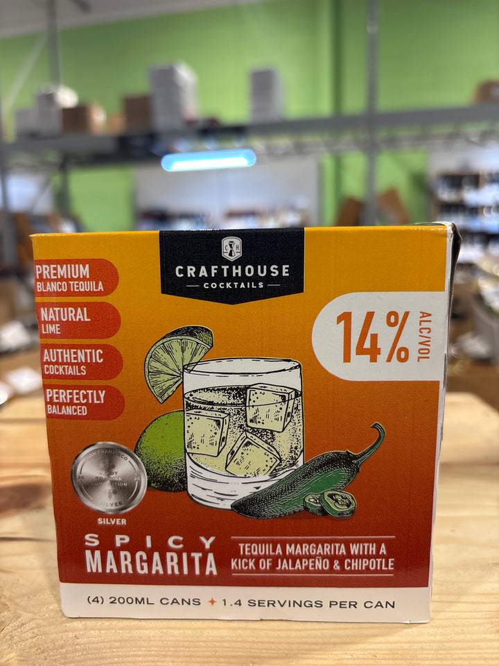 Crafthouse Cocktails Spicy Margarita RTD 4pk