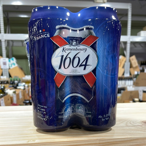 Kronenbourg 1664 Pale Lager 4pk – Bin Ends Great Wine~Serious