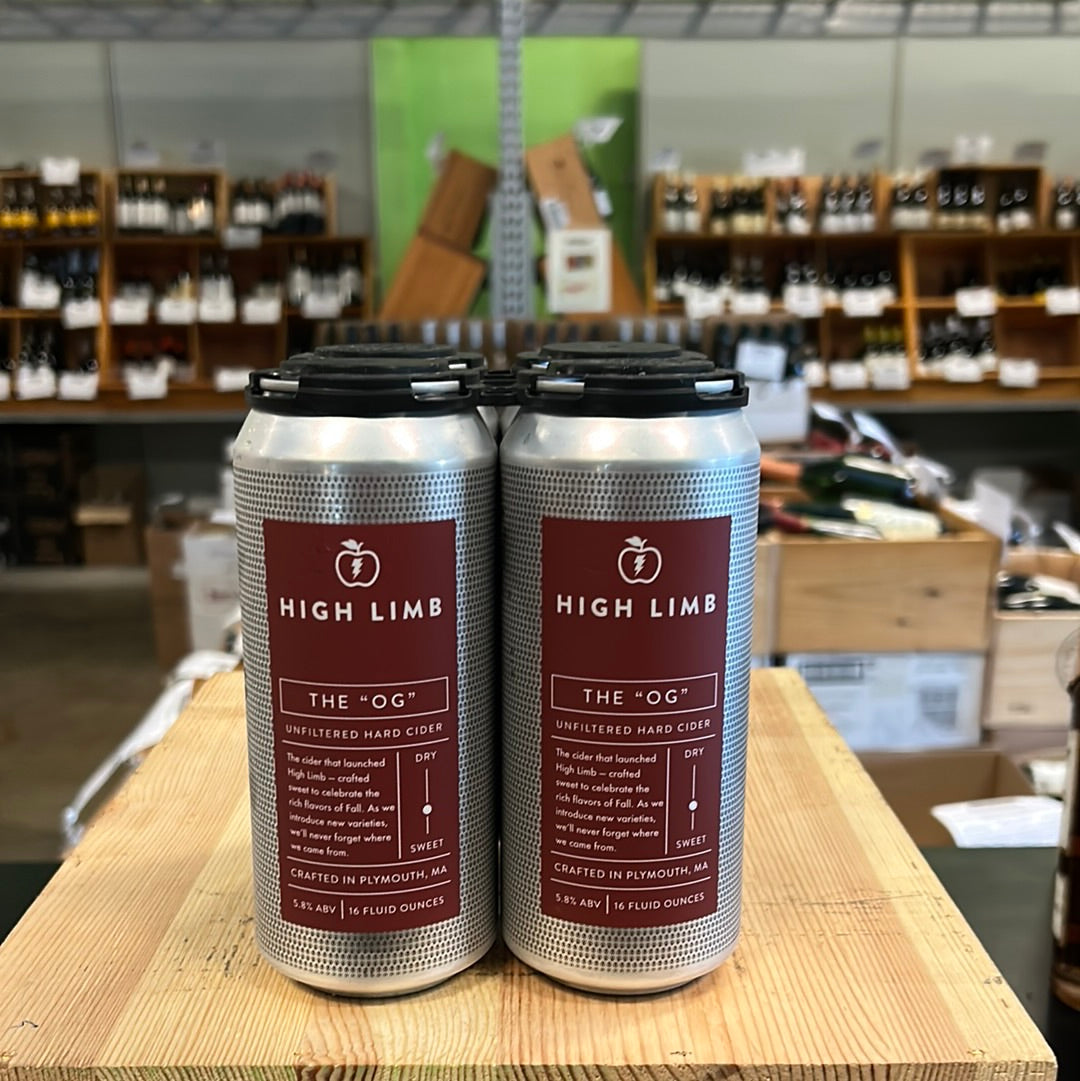 High Limb OG Cider Plymouth, MA Bin Ends... Great WineSerious Savings