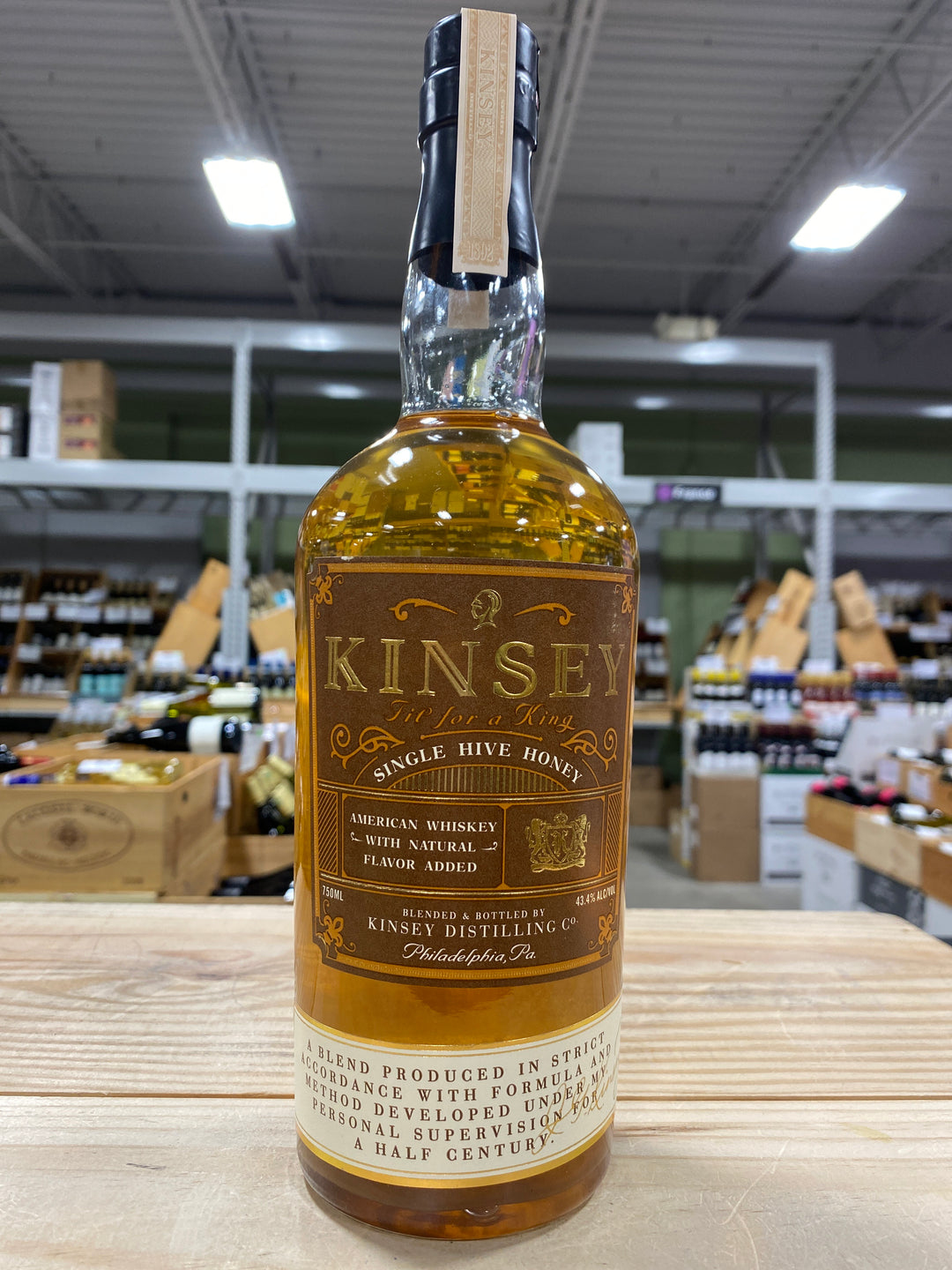 Kinsey Single Hive Honey Whiskey