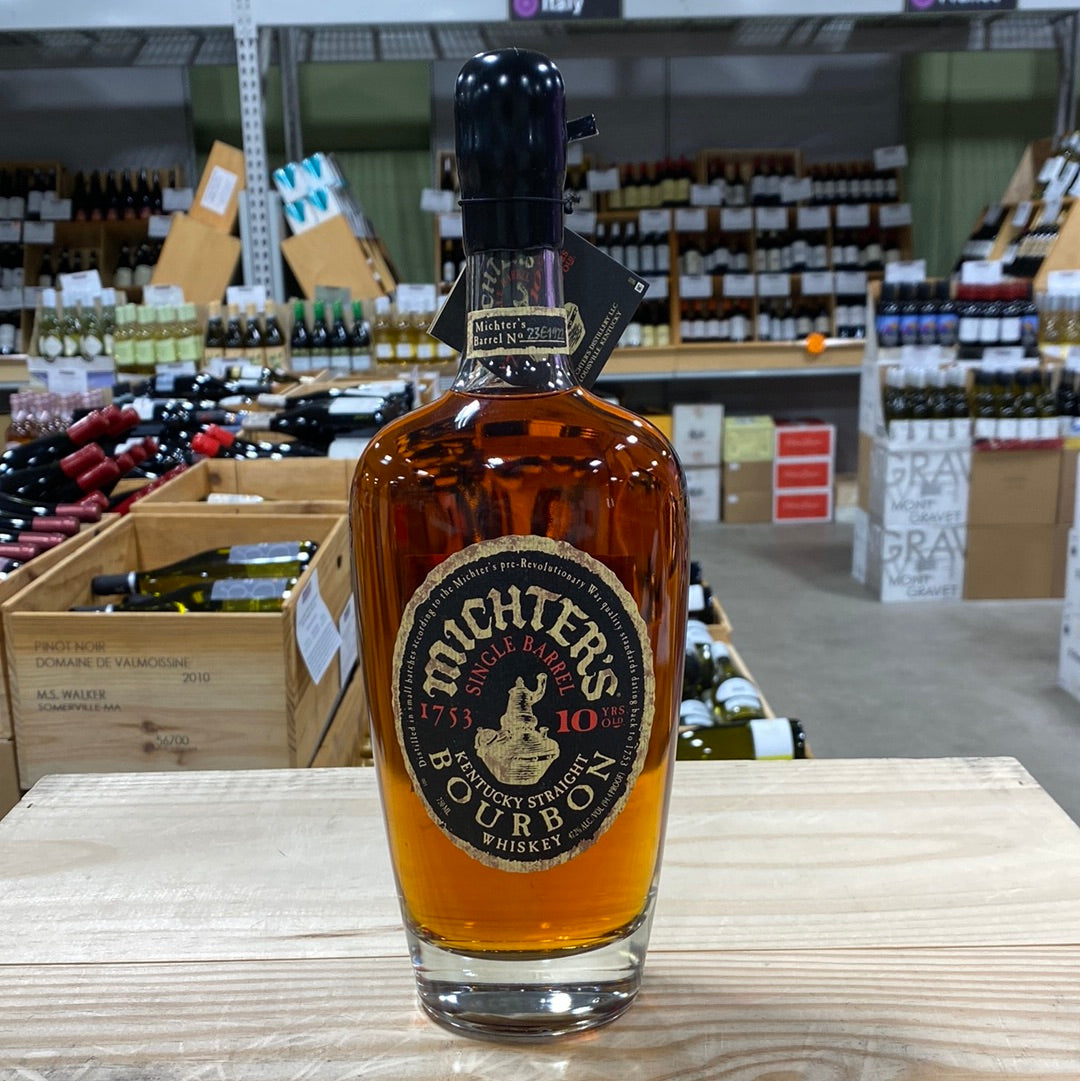 Michter's  10 Year Single Barrel Bourbon Whiskey