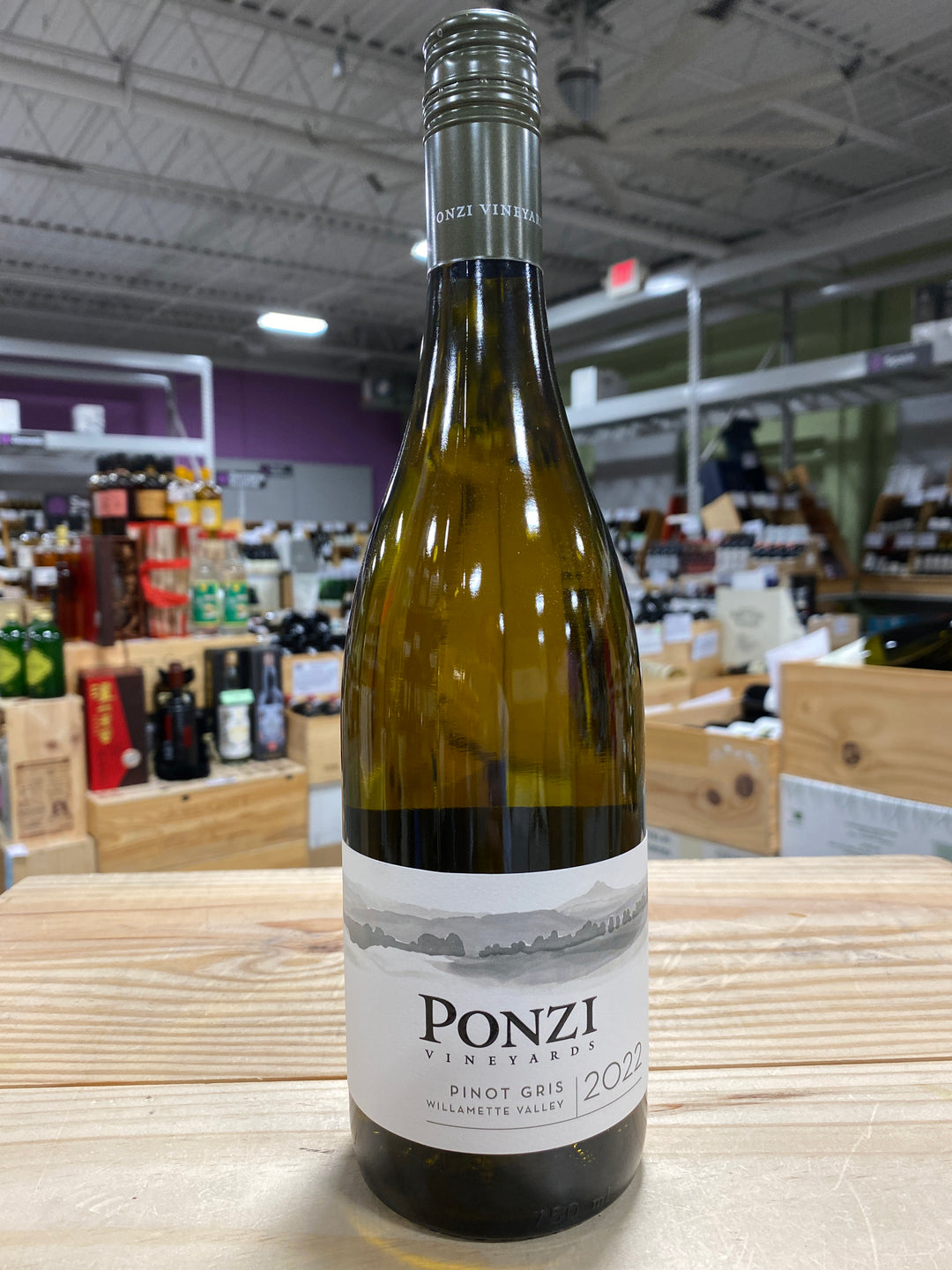 Ponzi Vineyards Pinot Gris Willamette Valley Oregon USA