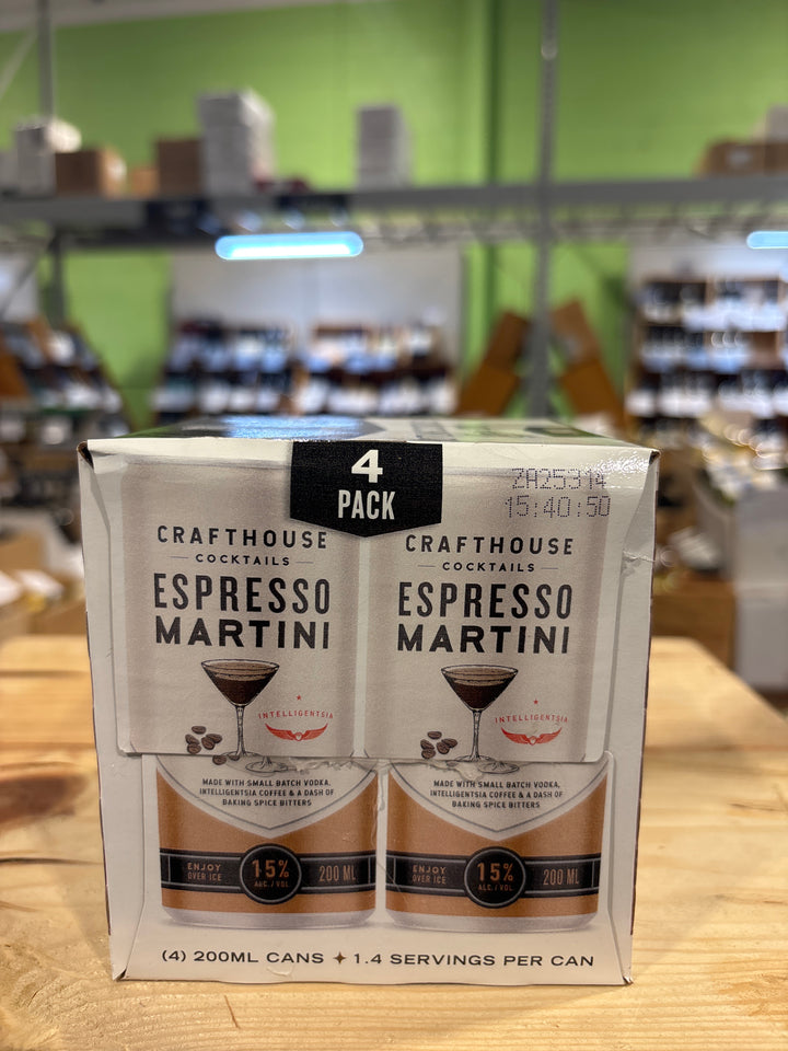 Crafthouse Espresso Martini RTD 4pk