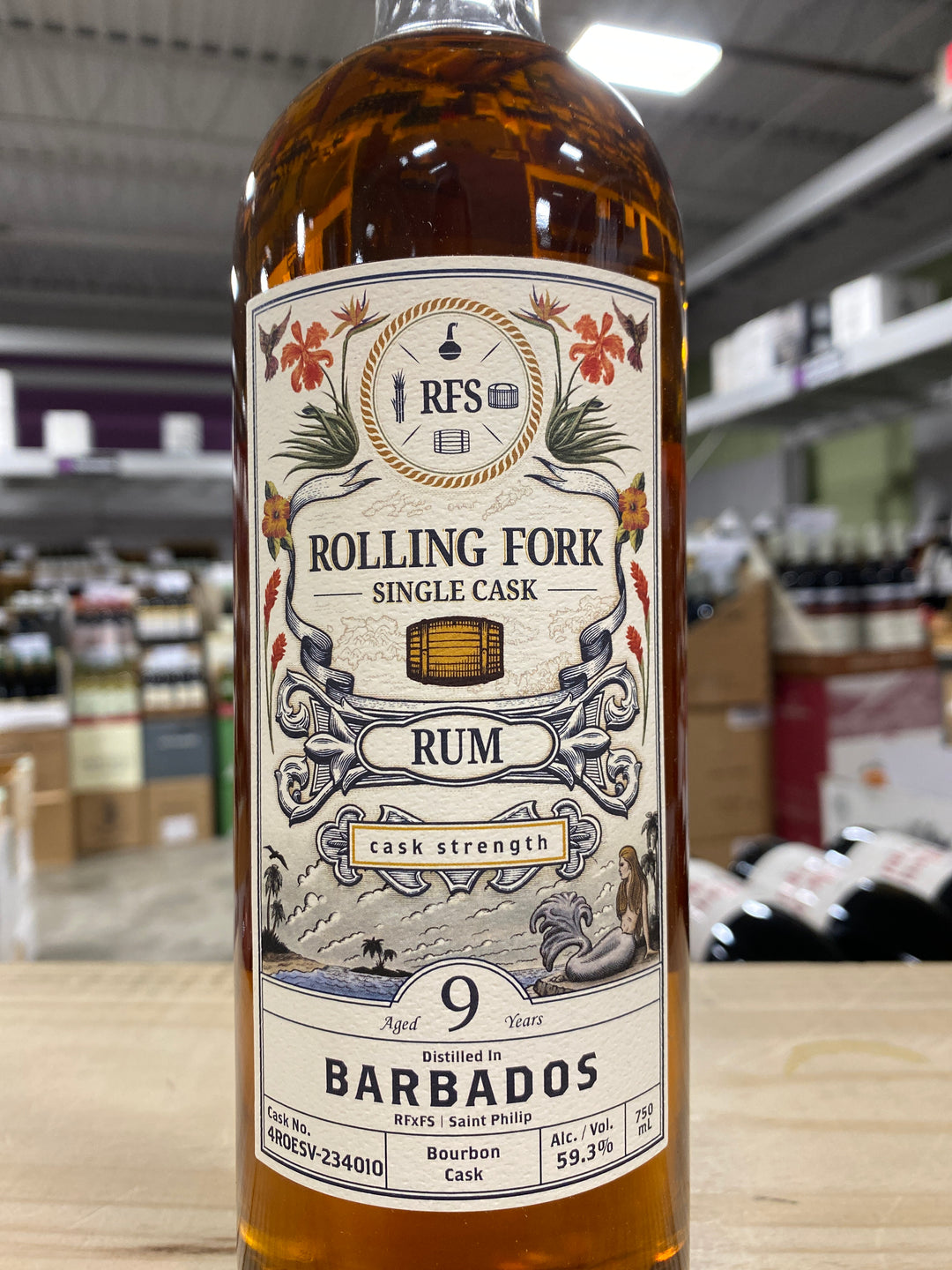 Rolling Fork 9yr Single Cask Rum