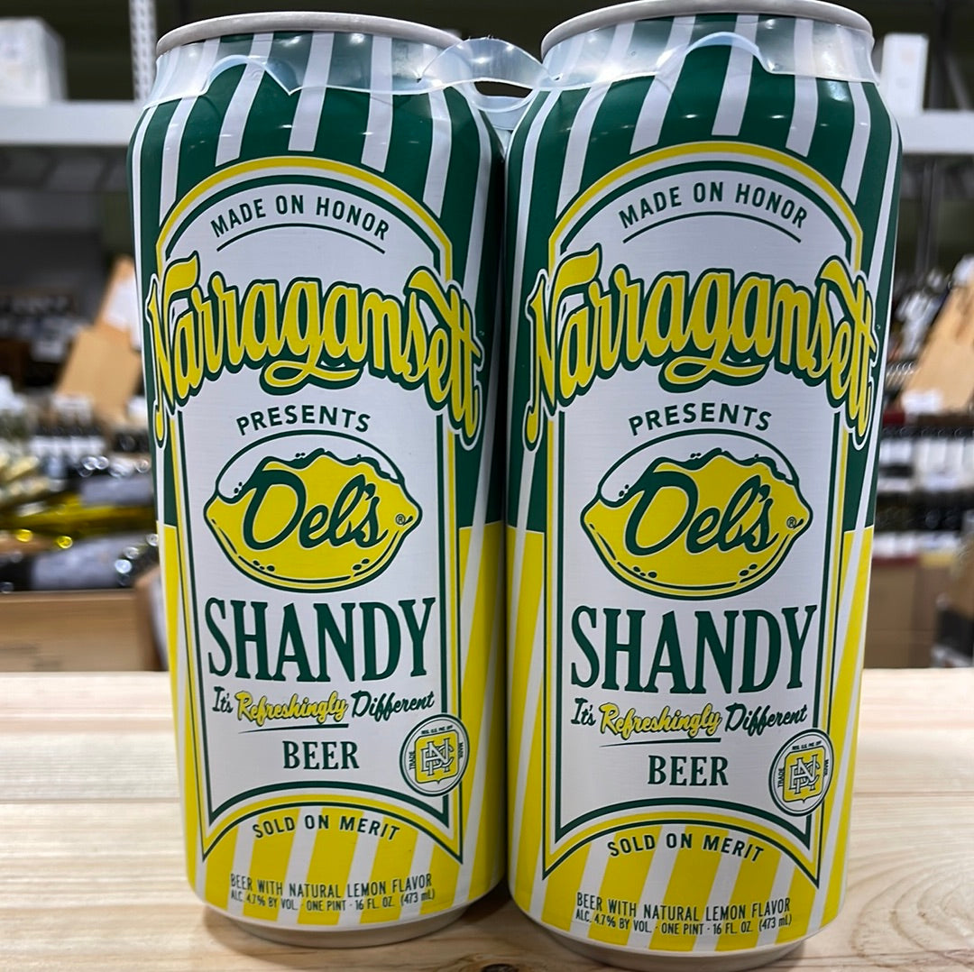 Narragansett Del's Lemon Shandy 6pk