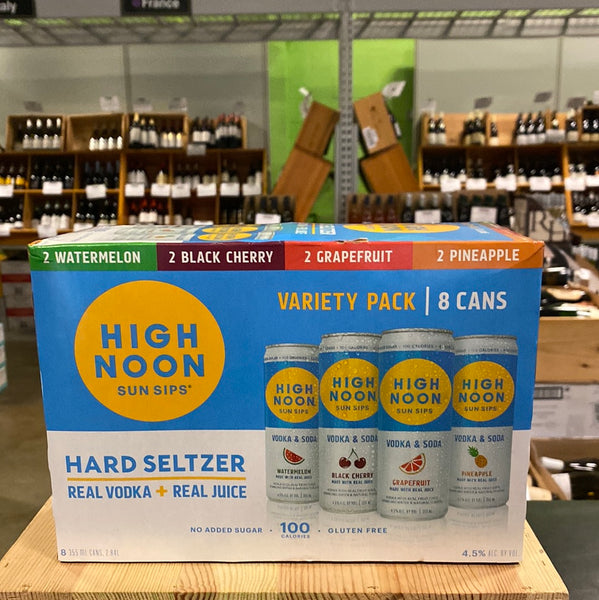 High Noon Vodka Soda Original Variety 8pk – Bin Ends Great Wine