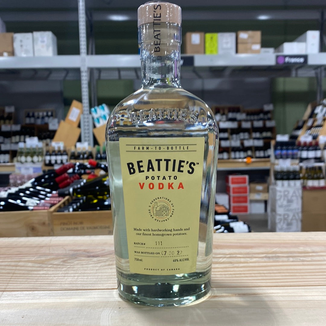 Beattie's Distillery Potato Vodka Ontario Canada