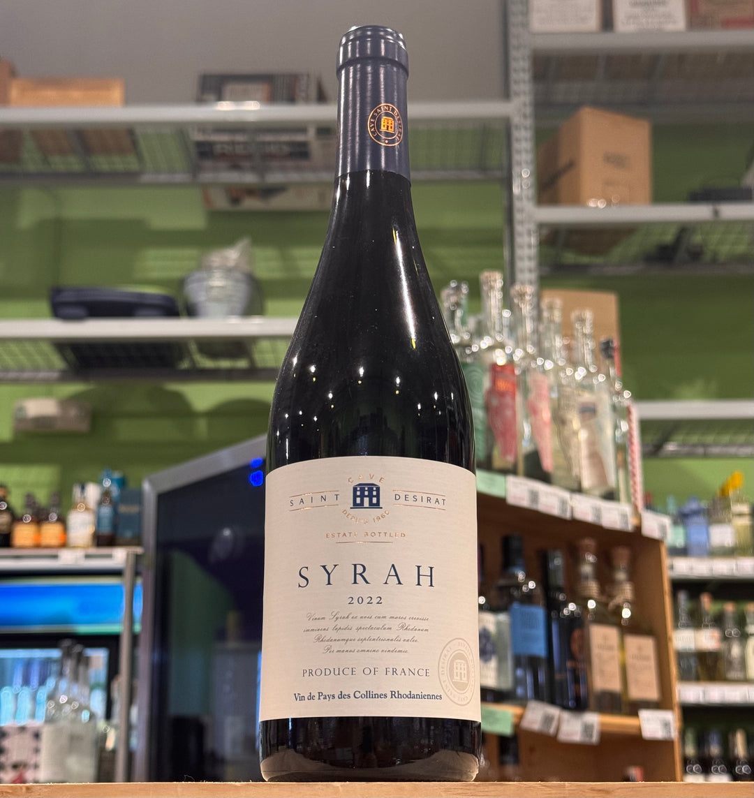Cave Saint-Desirat Syrah IGP de l'Ardèche Rhône Valley, France