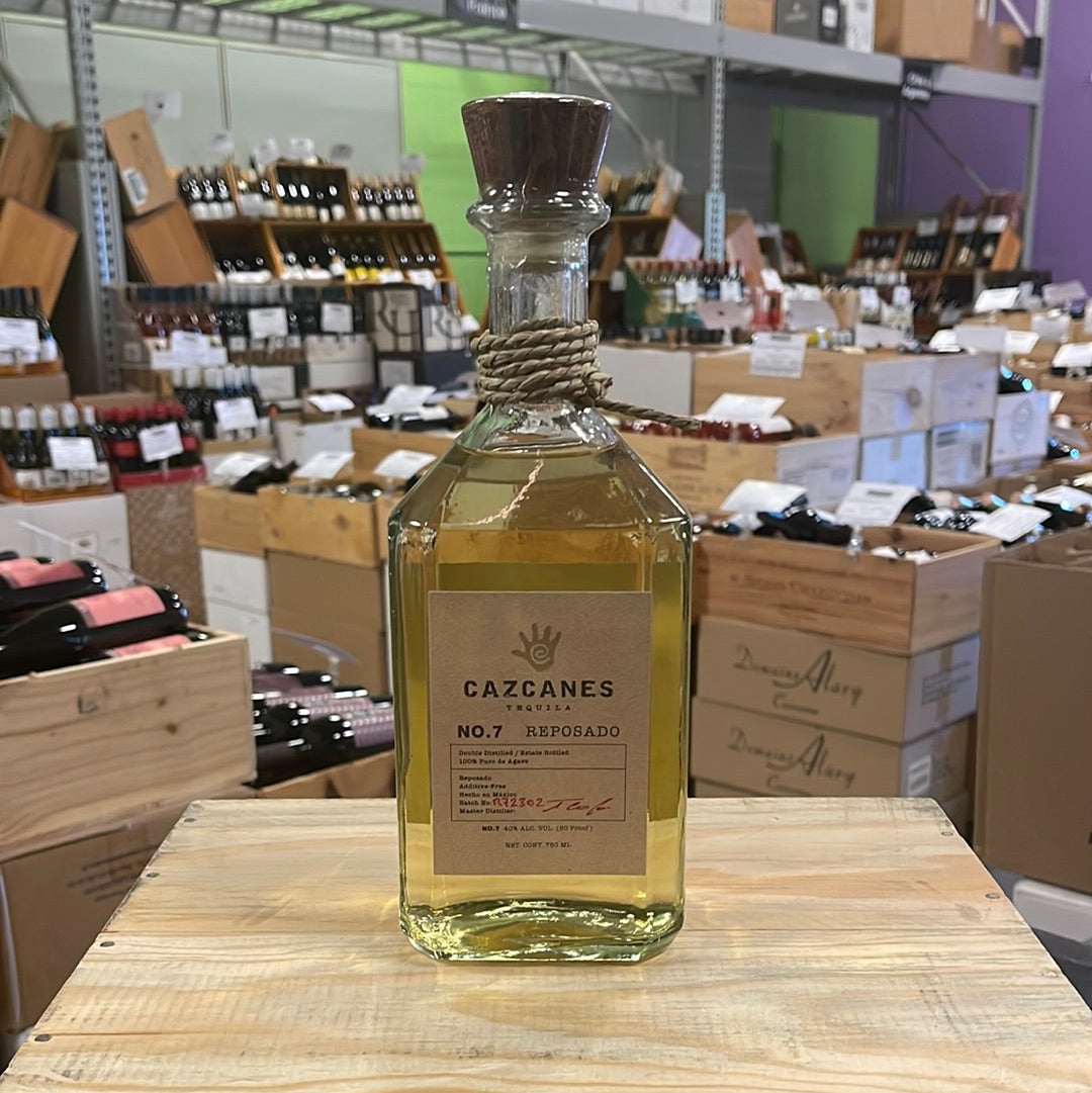 Cazcanes No.7 Tequila Reposado, Jalisco Mexico