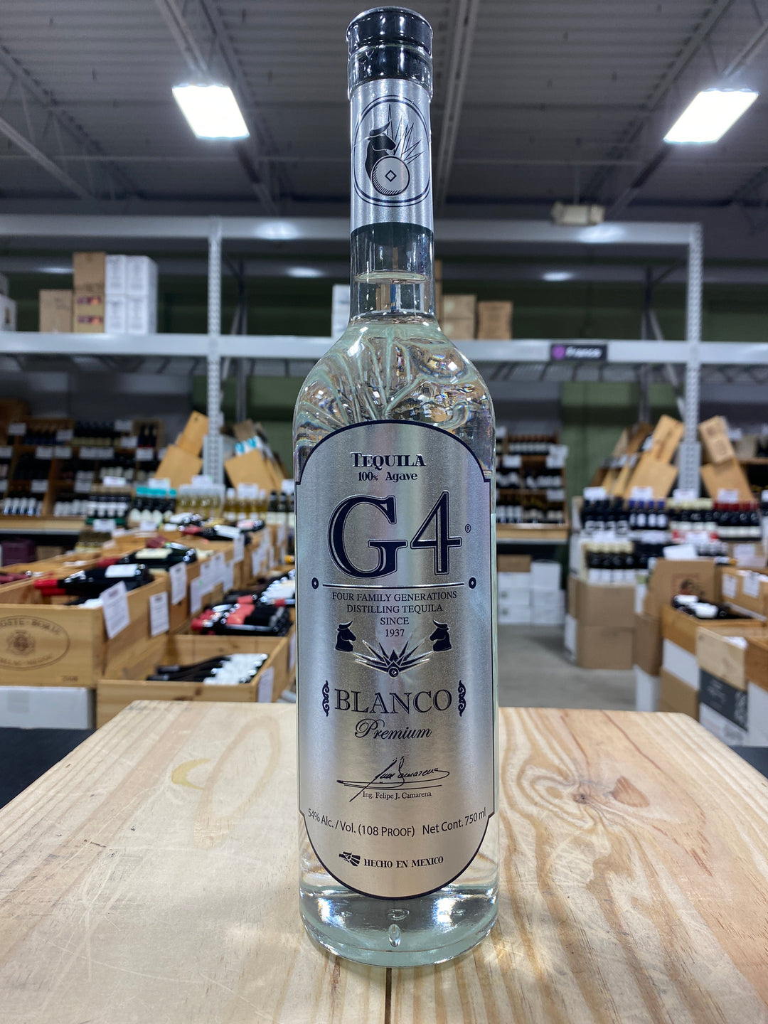 G4 108 Proof Blanco Tequila