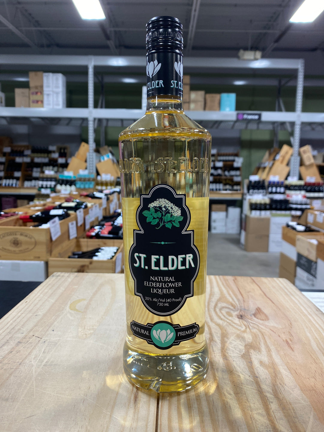 St. Elder Natural Elderflower Liqueur