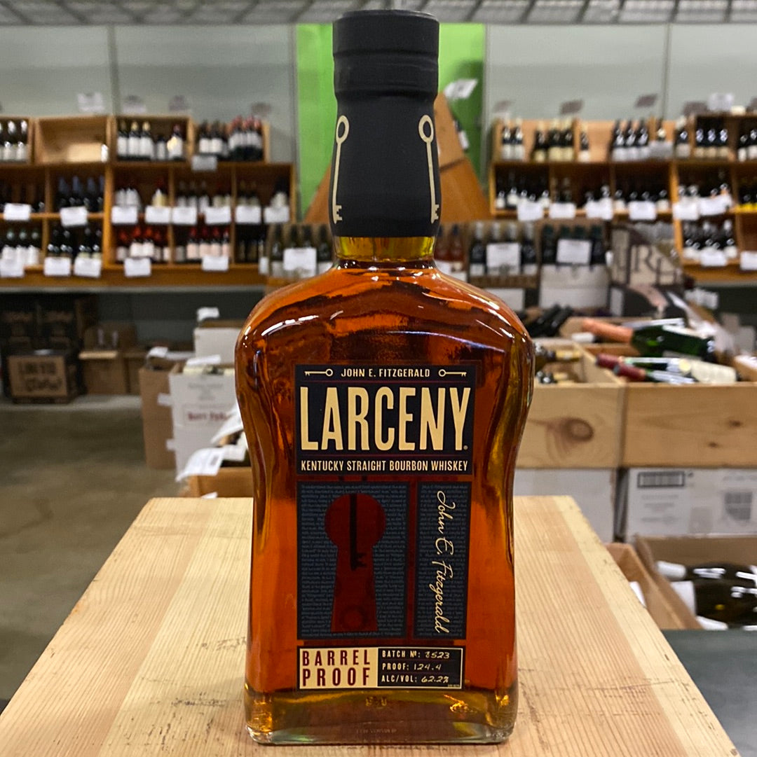 Larceny Small Batch Kentucky Straight Bourbon "Barrel Proof" Whiskey Bardstown, Kentucky, USA