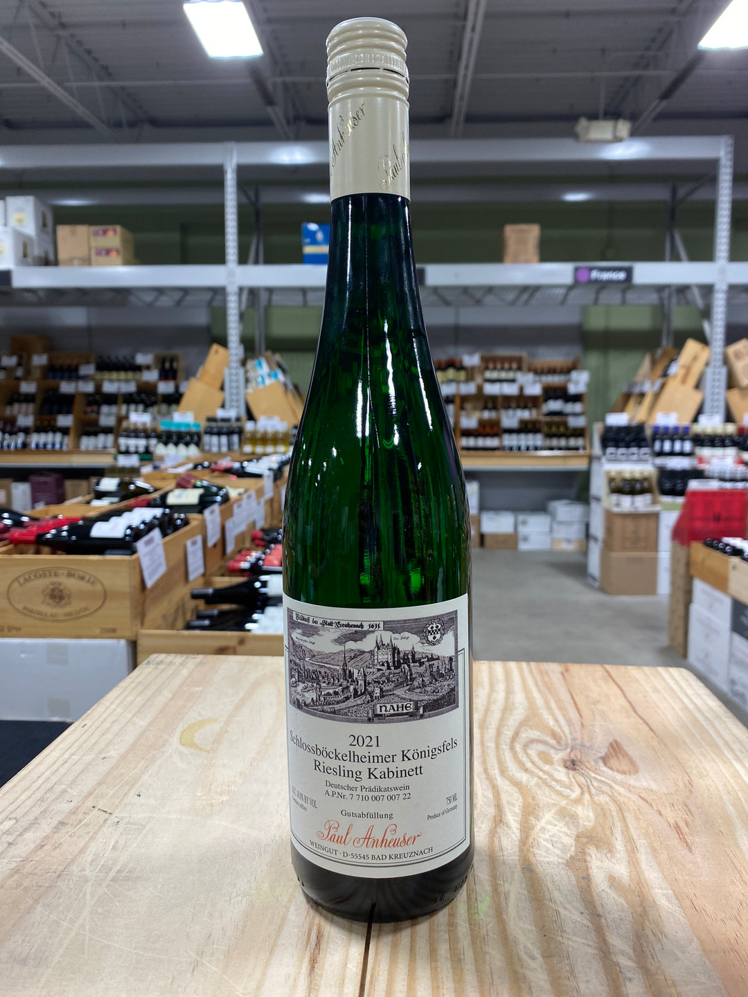 Paul Anheuser Schlossbockelheimer Koningsfels Riesling Kabinett Nahe, Germany