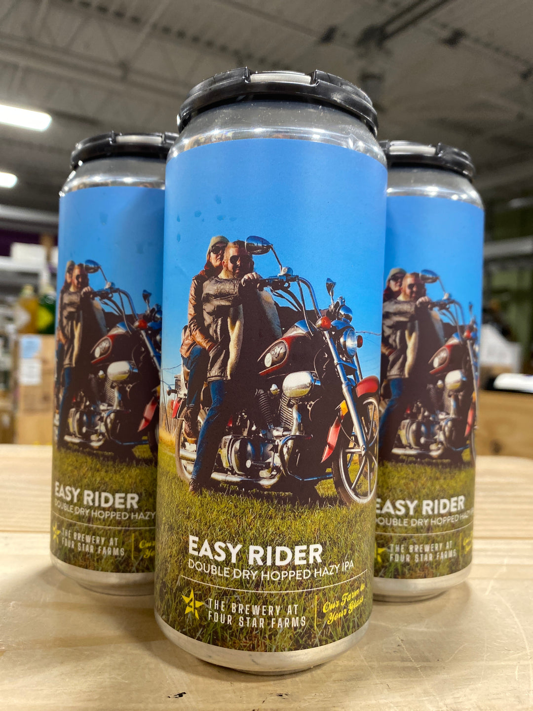 Four Star Easy RiderDouble Dry Hopped NEIPA