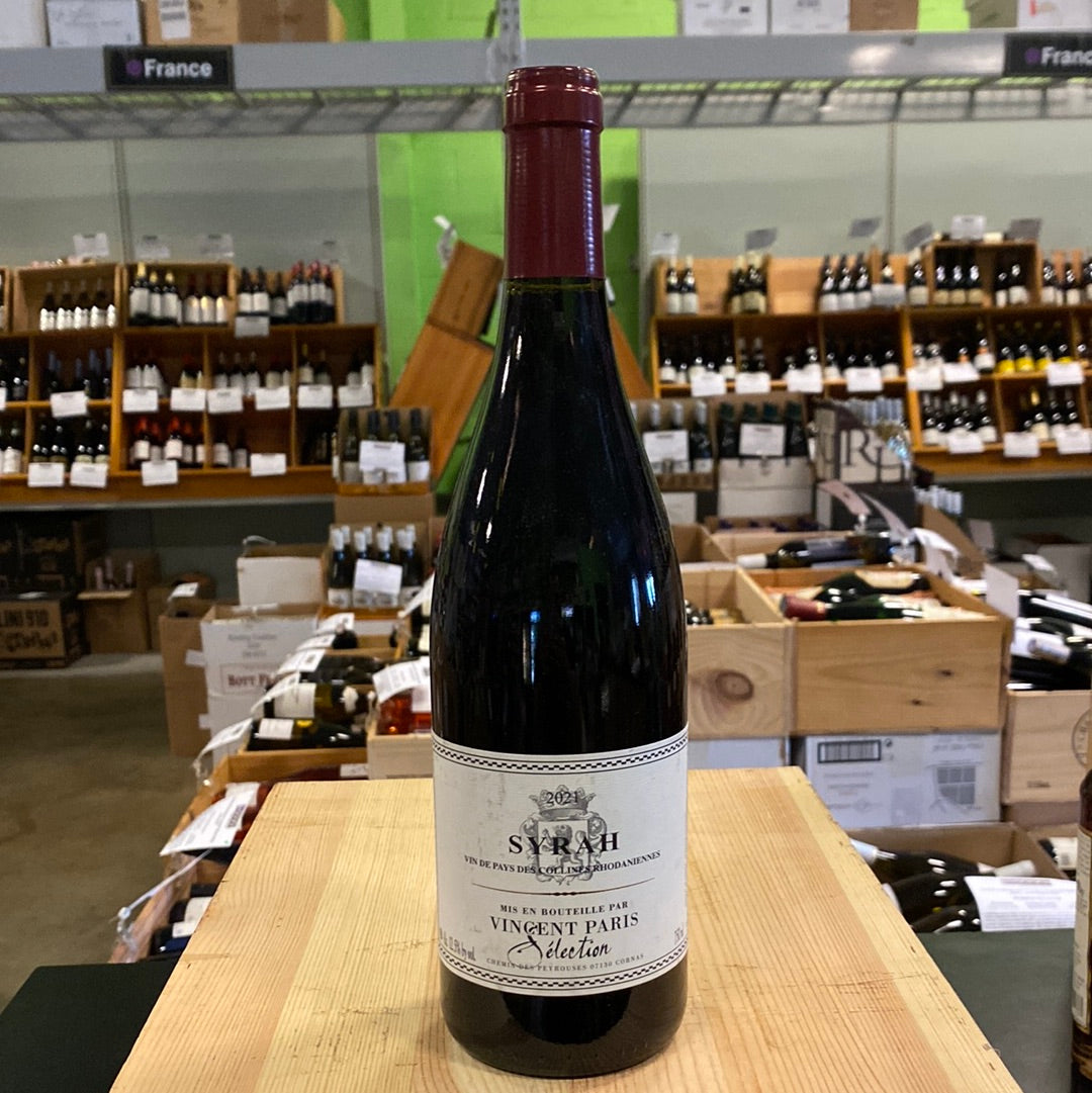 Vincent Paris Syrah VDP Collines Rhodaniennes Northern Rhone