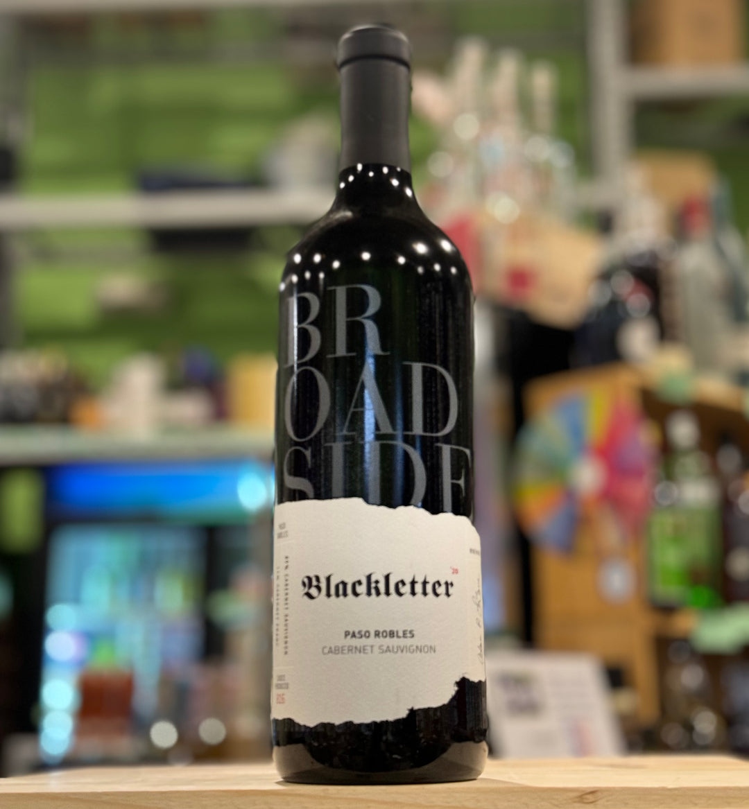 Blackletter by Broadside Cabernet Sauvignon Paso Robles, CA