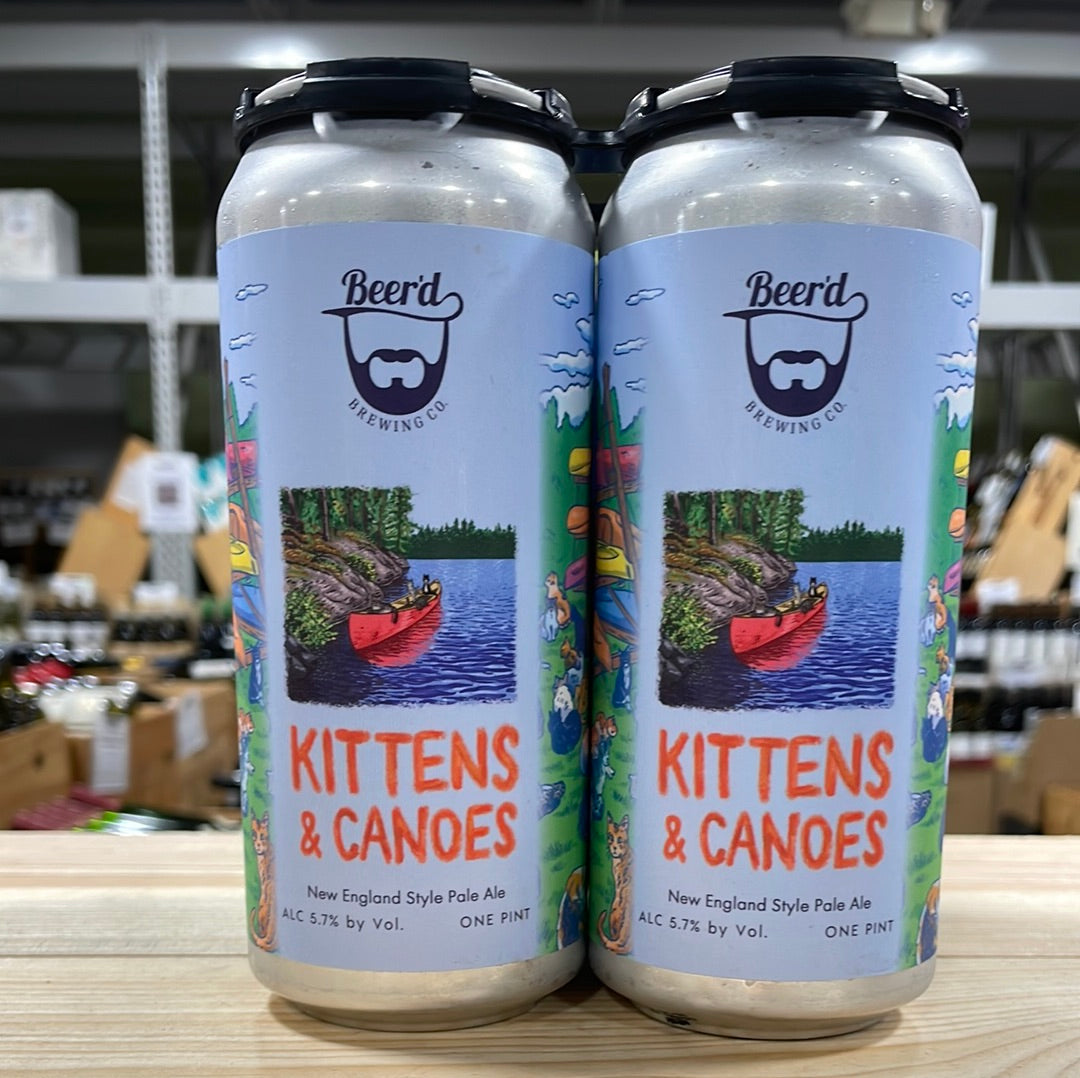 Beer'd Kittens & Canoes APA 4 Pk Cans