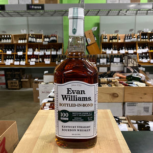 Evan Williams, Bottled-in-Bond Kentucky Straight Bourbon Whiskey 100 Proof 1.75L