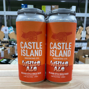 Castle Island White Ale 4pk 16oz Cans