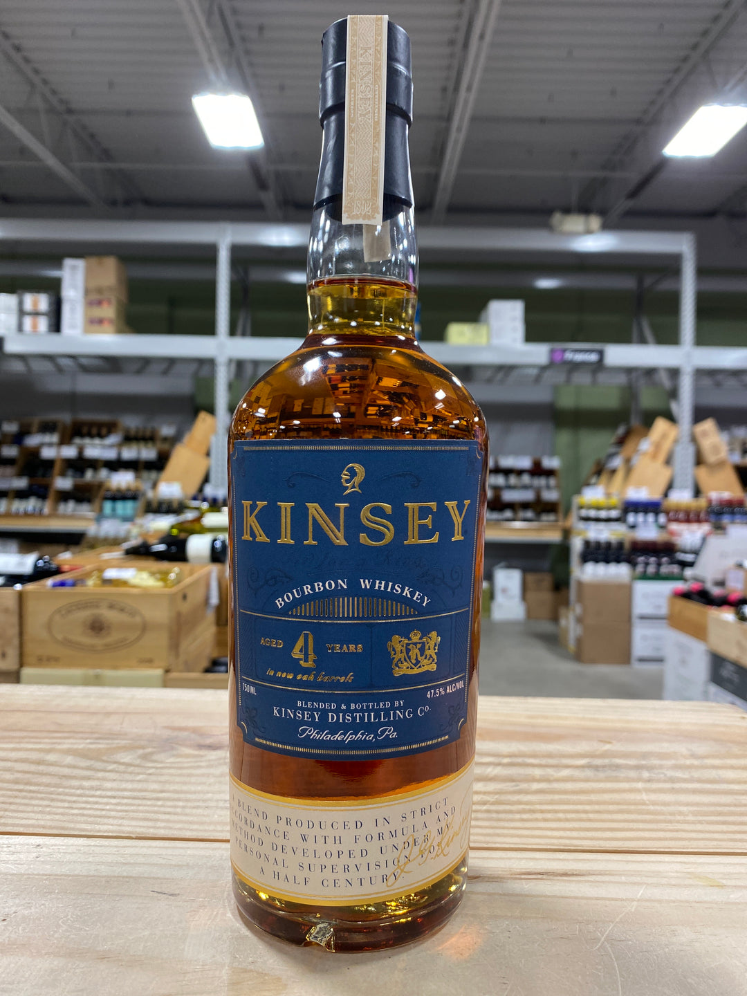 Kinsey 4yr Bourbon Whiskey