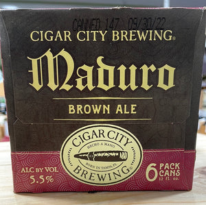 Cigar City Maduro Brown Ale 6pk Cans
