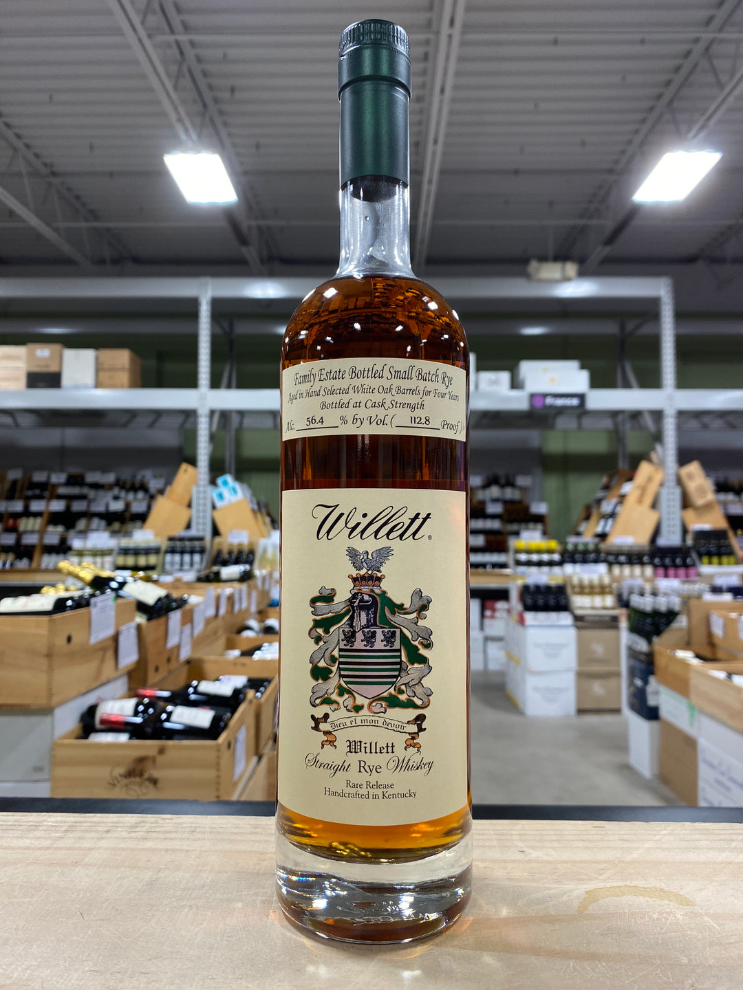 Willett Straight Rye Whiskey Rare Release