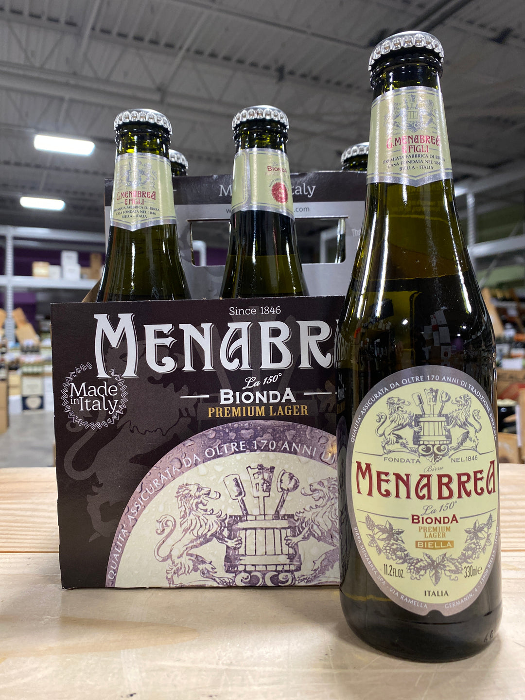Menabrea Bionda Lager