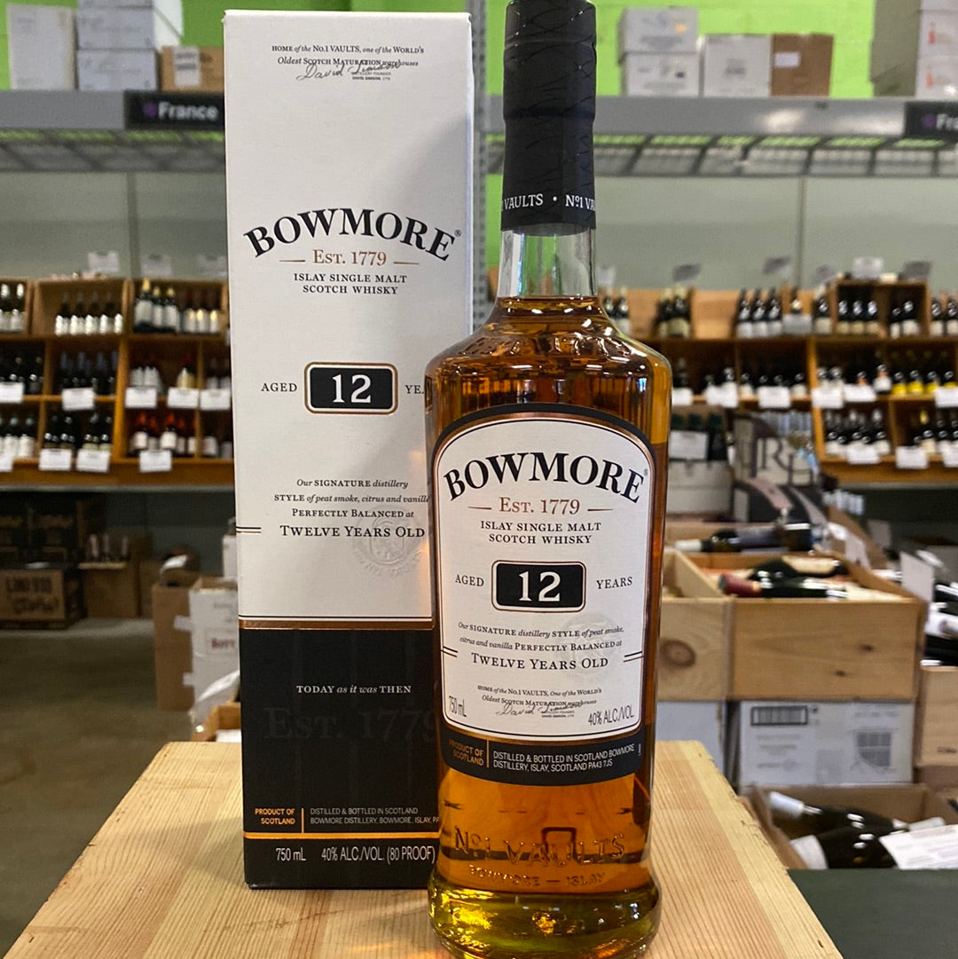 Bowmore 12 Year Scotch Whiskey